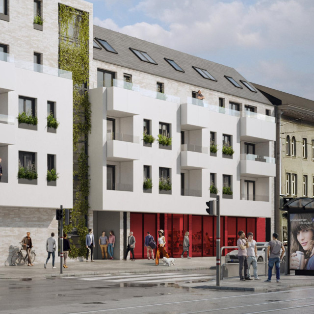 Visualisierung Gewerbefläche "Herz&Heim"